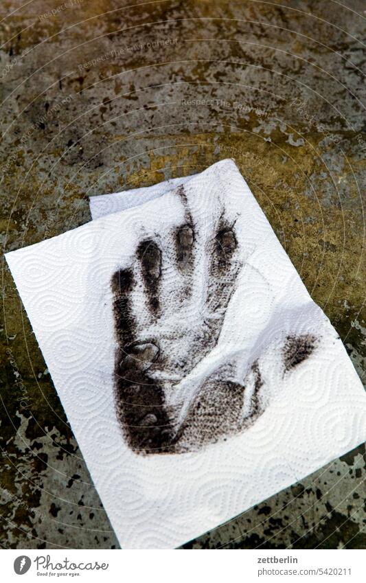 Black hand Hand Fingers Imprint Paper Wipe Household neat do the cleaning household-related services Pressure Cellulose Fingerprint handprint trace track search