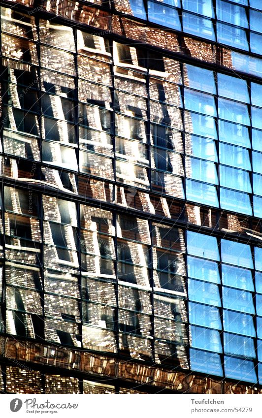 window mirror Potsdamer Platz House (Residential Structure) Window Mirror Story Square Capital city Reflection Sun Work and employment Quarter Glass