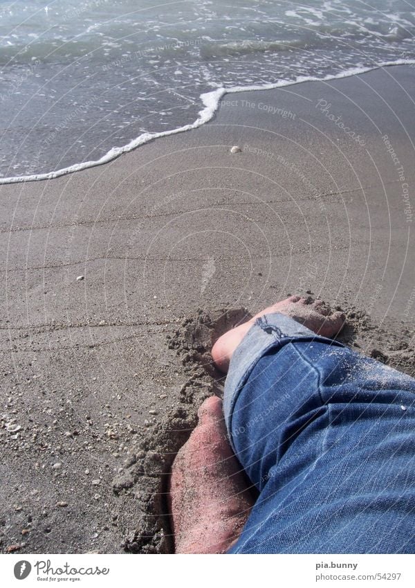 relaxing Beach Ocean Florida Venice Feet Water