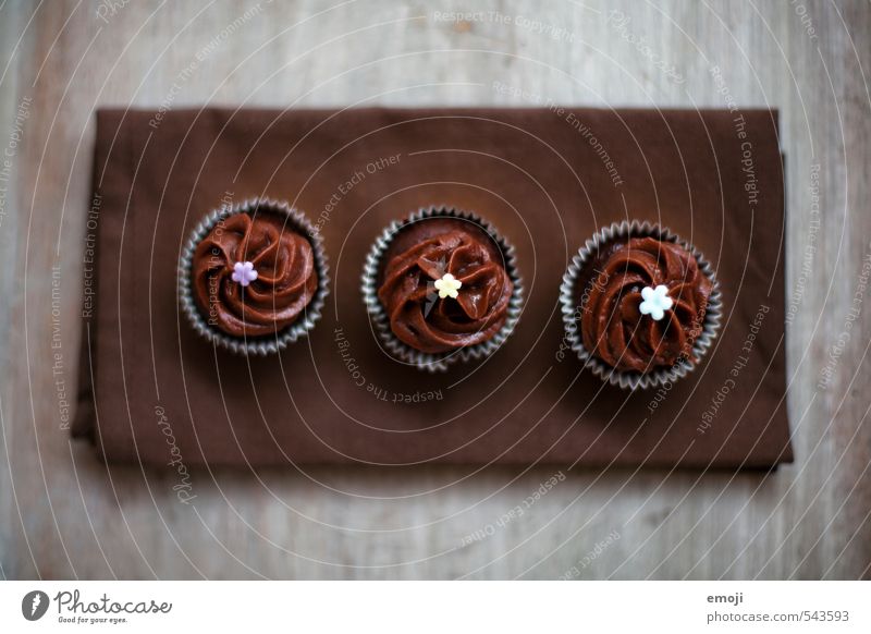 cup-cup-cupcake Cake Dessert Candy Chocolate Nutrition Finger food Delicious Sweet Brown Cupcake Beaded 3 Colour photo Subdued colour Interior shot Close-up