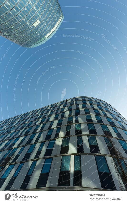 Austria, Vienna, modern architecture, OMV headquarters window windows day daylight shot daylight shots day shots daytime worm's eye view extreme worms eye