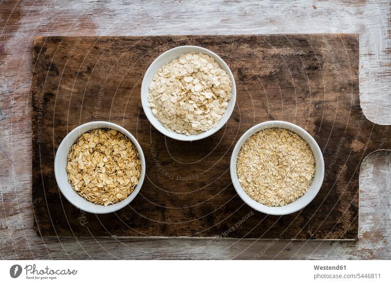 Variation of oat flakes food and drink Nutrition Alimentation Food and Drinks Oat Avena sativa Oats Oat Flakes rolled oats healthy eating nutrition sort sorts