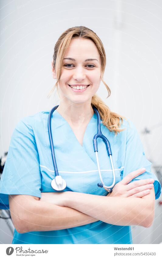 Portrait of smiling doctor Female Doctor physicians Female Doctors portrait portraits smile woman females women doctors healthcare and medicine medical