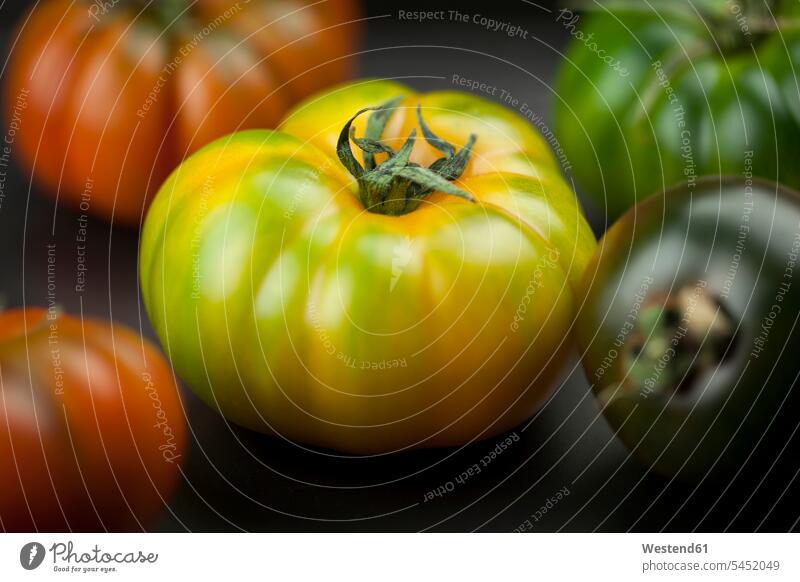 Yellow green Oxheart Tomato nobody healthy eating nutrition various different variation Oxheart Tomatoes yellow Vegetable Vegetables raw gleaming bright green