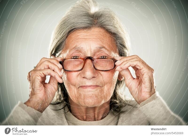 Portrait of an elderly lady Candid glasses specs Eye Glasses spectacles Eyeglasses portrait portraits old watching observing observe senior women elder women