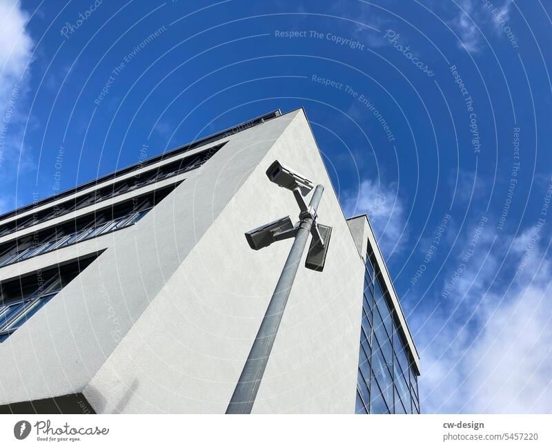 big brother Surveillance camera Architecture Facade