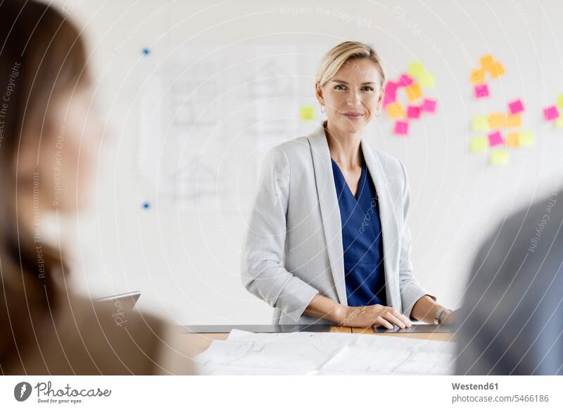 Portrait of confident businesswoman in conference room Occupation Work job jobs profession professional occupation business life business world business person