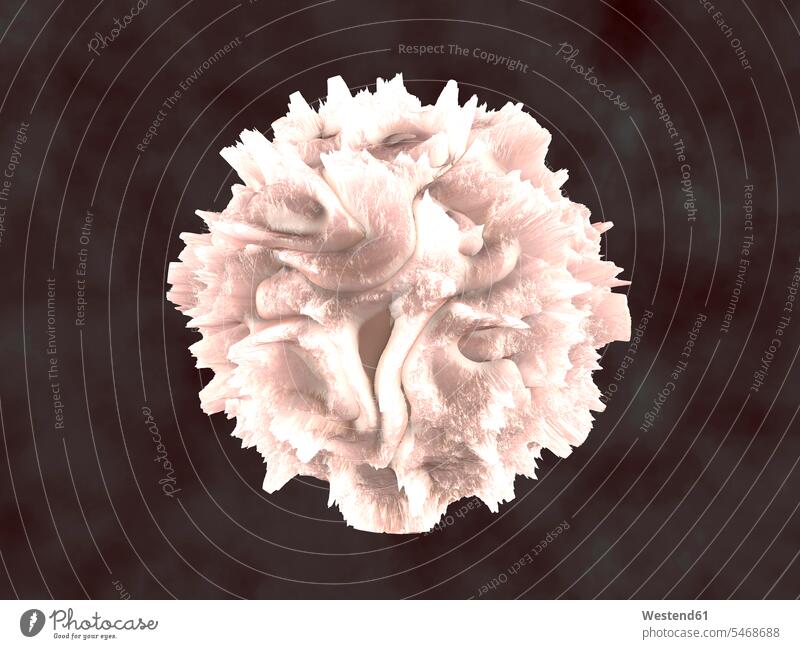 3D Rendered Illustration, visualisation of a Leukocyte, white blood cell health healthcare Healthcare And Medicines medical medicine sciences scientific