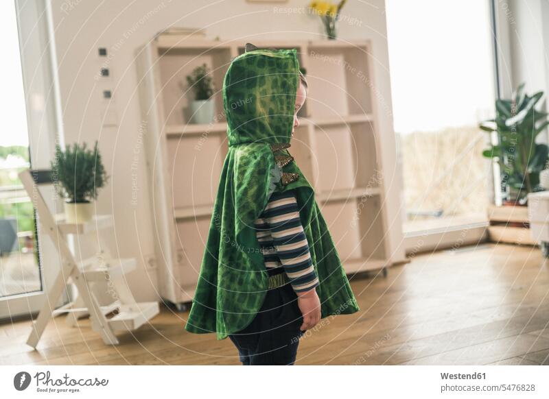 Boy in a crocodile costume at home crocodiles boy boys males fancy dress fancy-dress costume Fancy Dress Costumes disguise costumes child children kid kids