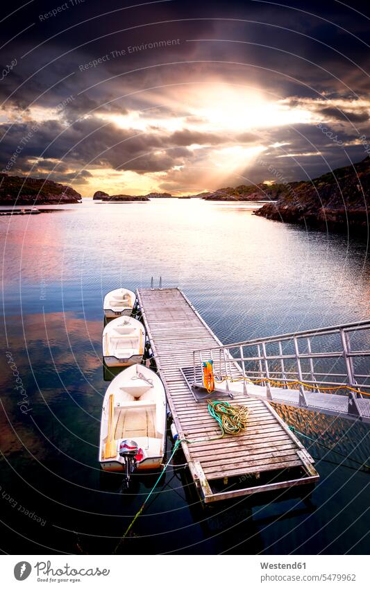 Pier with boats, Kabelvag, Lofoten, Norway Nautical Vessel nautical vessels water vehicle water vehicles watercraft aspirations Crave Craving longing wistful