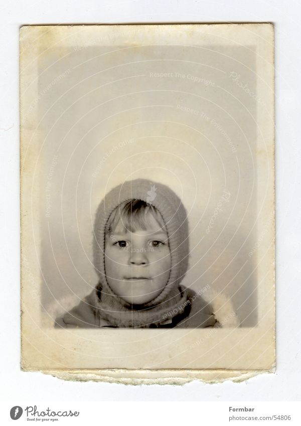 me small Passport photograph Skier Baseball cap ID card Headwear Paper Small Leisure and hobbies Black Child Vacation & Travel Cap Portrait photograph Toddler