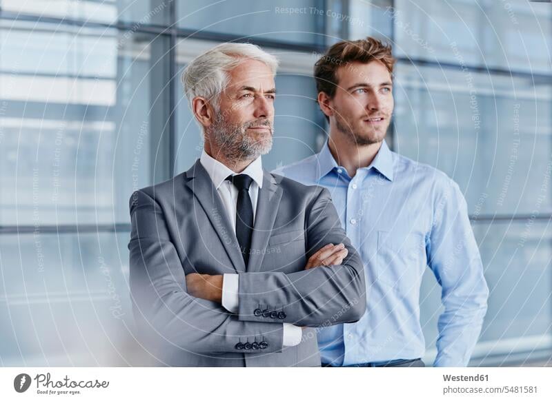 Two confident businessmen Businessman Business man Businessmen Business men smiling smile business people businesspeople business world business life caucasian