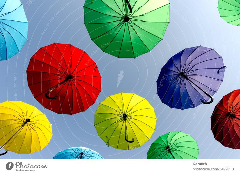 colorful umbrella wallpaper