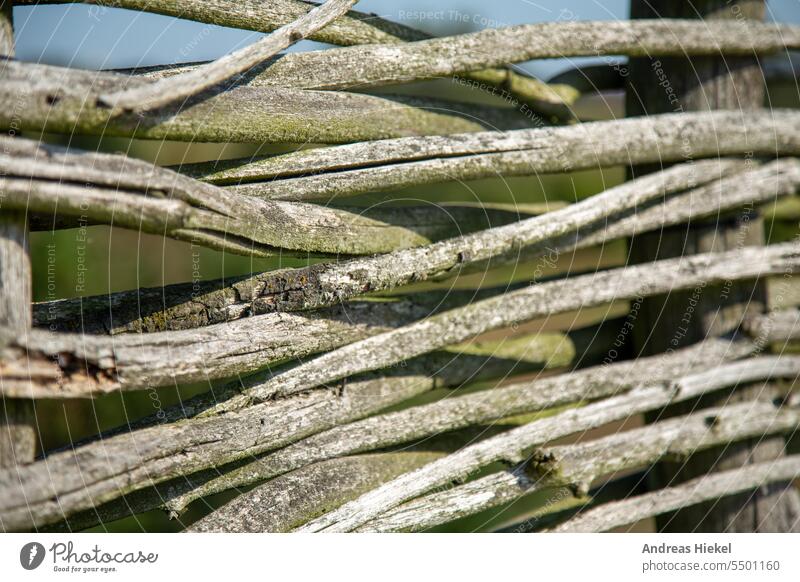 Weathered wooden fence Natural fence natural wood weathering Fence Pasture fence slavs Medieval times settlement enclosure Old