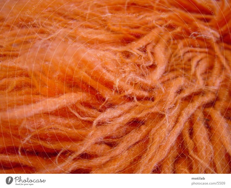 orange flokati Flock carpet Carpet Seventies Photographic technology Orange