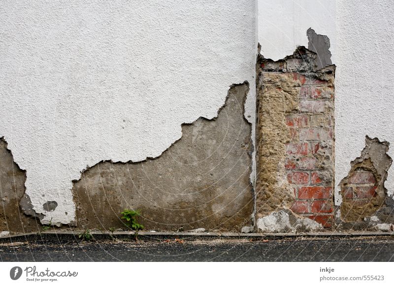 Wall vs. time | points win Deserted Ruin Wall (barrier) Wall (building) Facade Brick wall Rendered facade Concrete Line Crack & Rip & Tear Plaster Concrete wall
