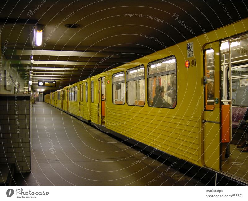 Subway Kaiserdamm Underground Mobility imperial embankment wagon