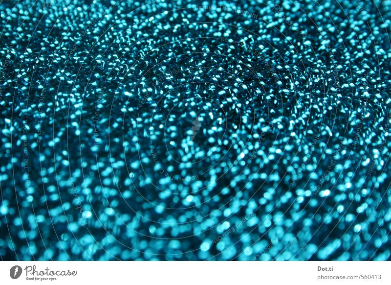 Sparkle Metal Glittering Blue Moody Cloth metallic Surface structure steel wool Colour photo Close-up Detail Macro (Extreme close-up) Structures and shapes