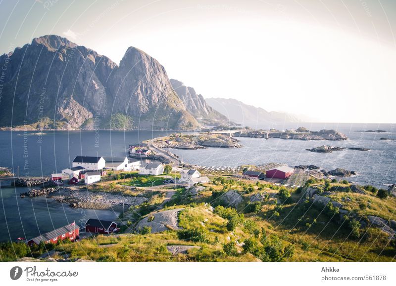 Fishing village, Lofoten Luxury Elegant Wellness Life Harmonious Well-being Senses Relaxation Calm Fragrance Vacation & Travel Tourism Trip Adventure