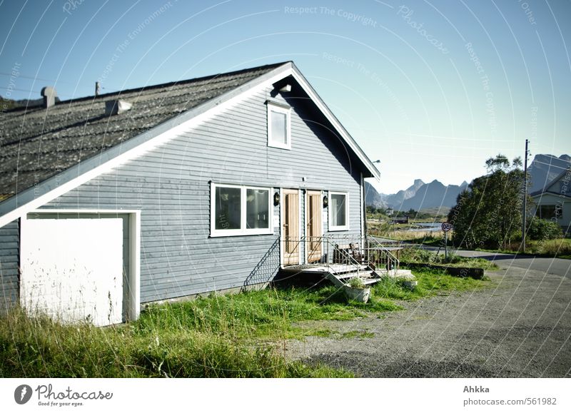 corner building Life Nature Landscape Beautiful weather Grass Mountain Fishing village House (Residential Structure) Wall (barrier) Wall (building) Stairs