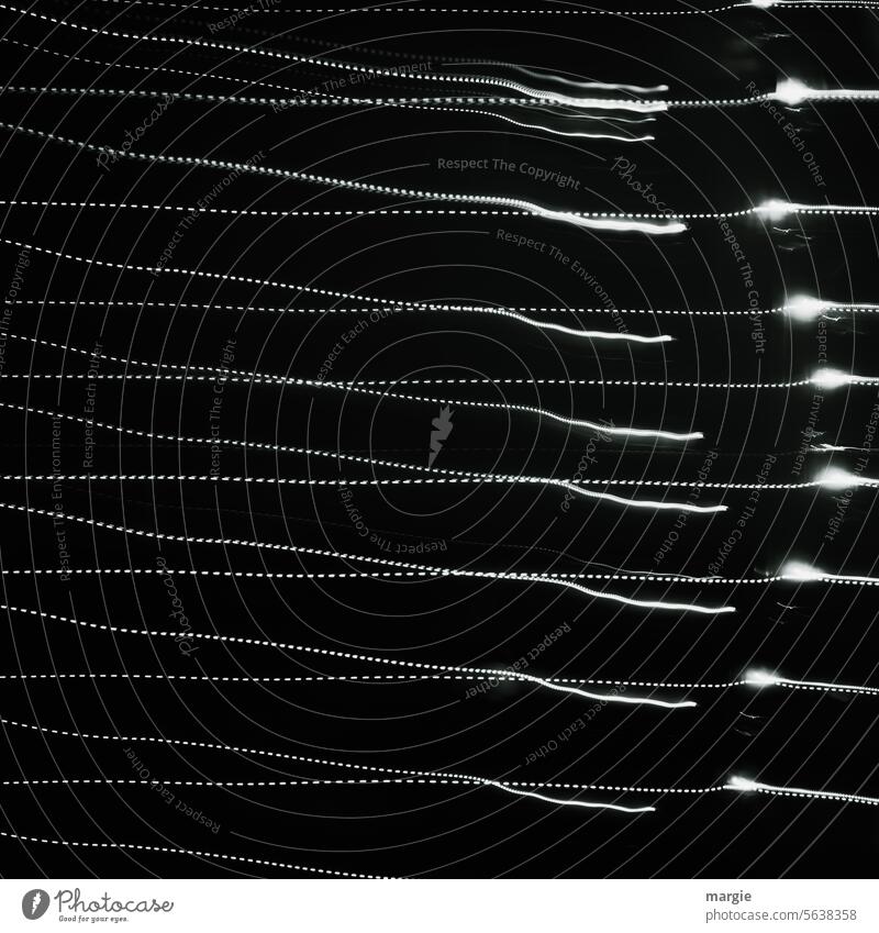 Stripes and lines Structures and shapes Abstract Line Pattern Exterior shot Lightning Lines and shapes Graphic Fairy lights Minimalistic Dark Deserted