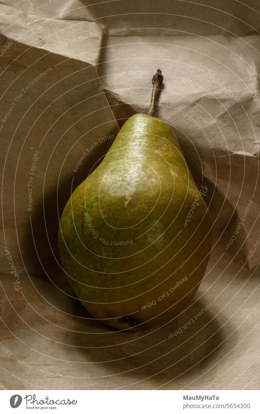pear Pear Fruit Healthy Food Vegetarian diet Organic produce Colour photo Delicious Diet Fresh Green Natural Interior shot Healthy Eating Deserted Beautiful