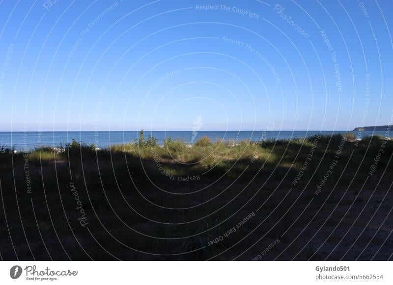 Shadow at the viewpoint over the Baltic Sea on Rügen cliff cape arkona baltic sea ruegen coast mecklenburg kap arkona rügen rugen island sky light water ocean