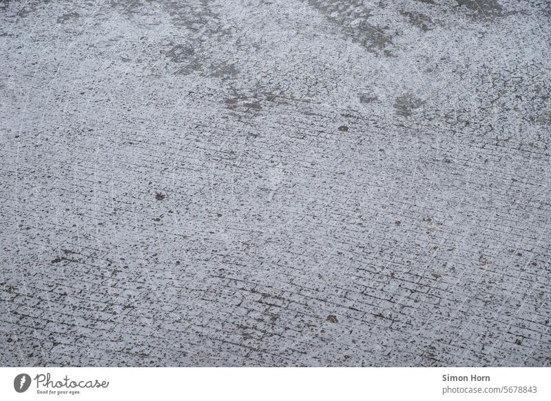 A paved outdoor surface covered with a layer of ice Ice Ice sheet iced smooth Smoothness Cold Frozen Winter Freeze Frozen surface Structures and shapes Frost