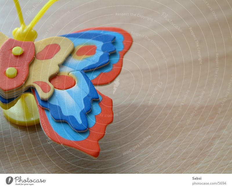 butterfly Butterfly Wood Multicoloured Toys