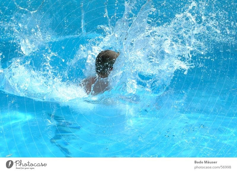 Push into water fun hi-res stock photography and images - Alamy