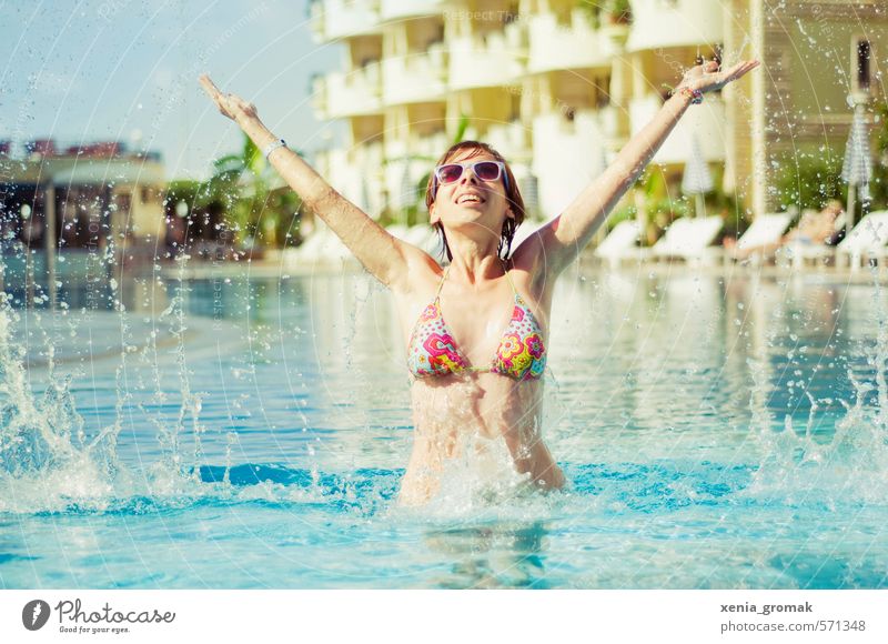 summer vacation Wellness Life Harmonious Well-being Swimming & Bathing Leisure and hobbies Playing Vacation & Travel Tourism Trip Adventure Far-off places
