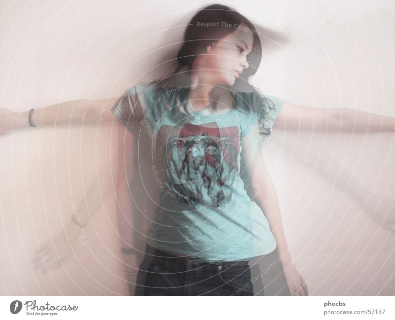 shadow VI Woman T-shirt Human being Progress Shadow threefold Jeans Ghosts & Spectres