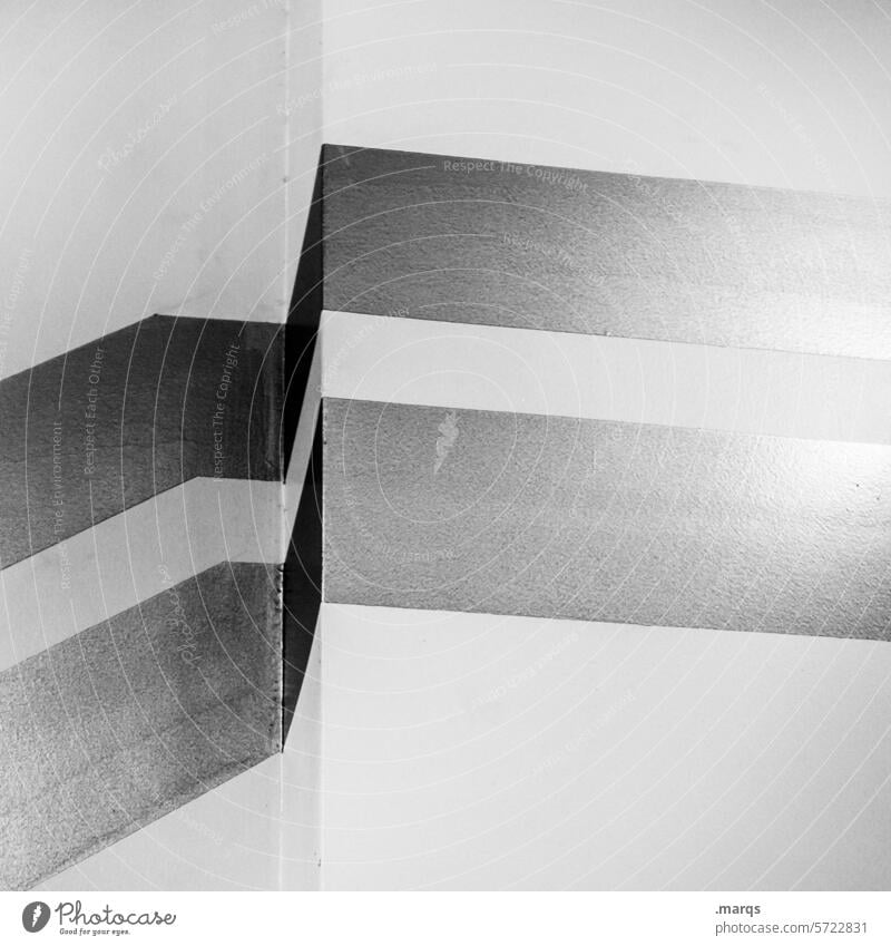 streaked Line Structures and shapes Corner Illustration Abstract Background picture Esthetic Illuminate Stripe Wall (building) Architecture Interior design