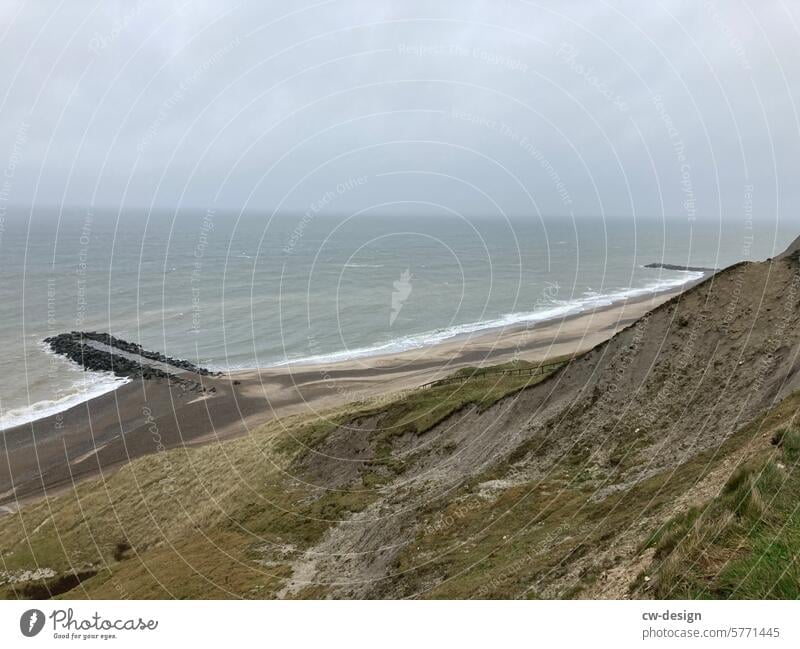 View from the cliff in Denmark Vantage point Beach coast Ocean