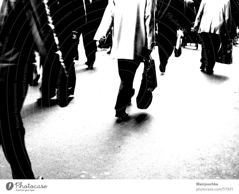 Petersburg legs Black & white photo Exterior shot Copy Space bottom Shopping Human being Legs Pedestrian precinct Overpopulated Street Walking St. Petersburgh