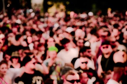 Man + mass Demonstration people Crowd of people Fuckparade Protest Solidarity Freedom Lifestyle Attachment Together Agreed Technoparade blurriness bokeh