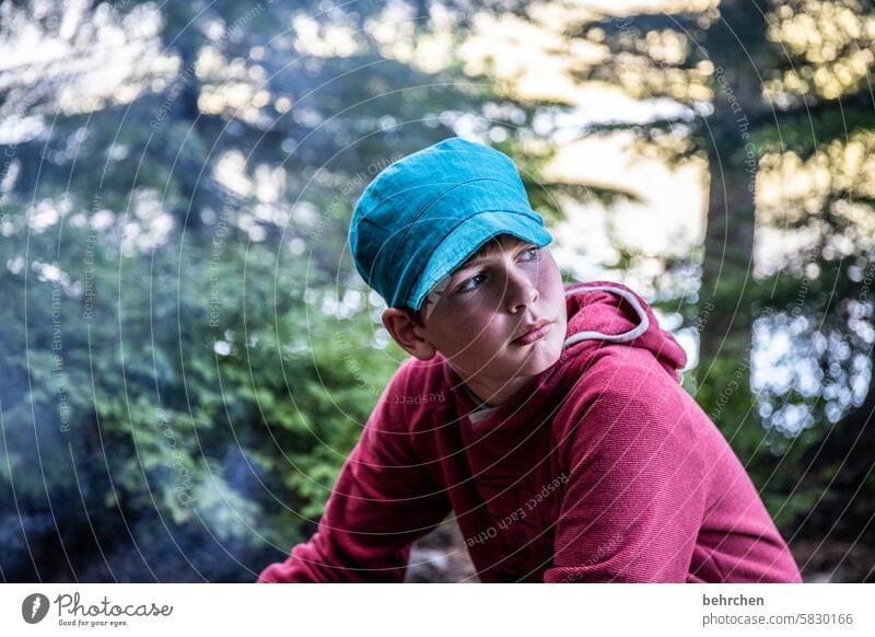 <3 Son Child Infancy Adventure Boy (child) British Columbia North America Wilderness Forest contented Vacation & Travel Canada Contentment Meditative Dreamily