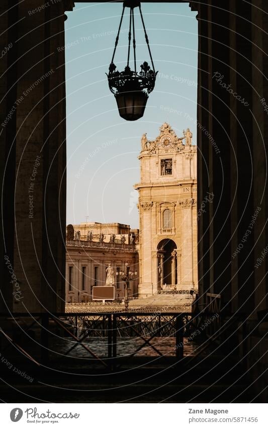 View at Vatican city Vatican Museums Vatican Basilica Rome Italy Religion and faith Architecture Historic St. Peter's Cathedral Landmark Sky Europe Church