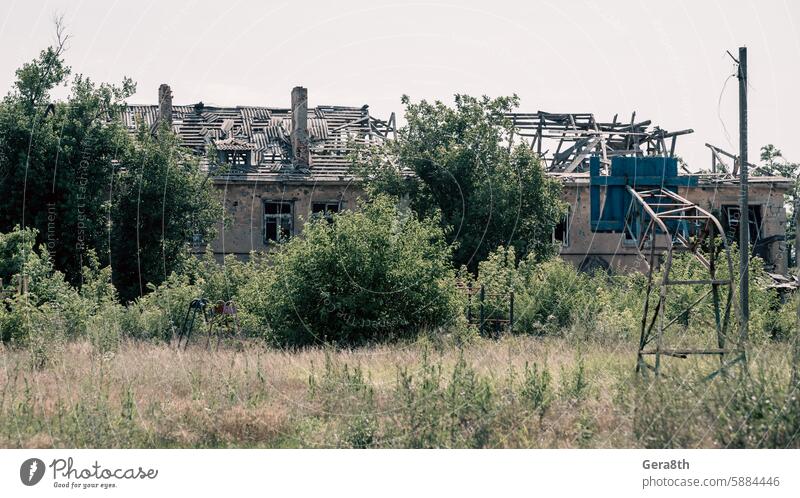 destroyed houses in a city lost in the war in Ukraine Chasiv Yar Dnepropetrovsk Dnipro Kharkov Kherson Odessa Poltava Sumy Zaporozhye abandoned army bomb