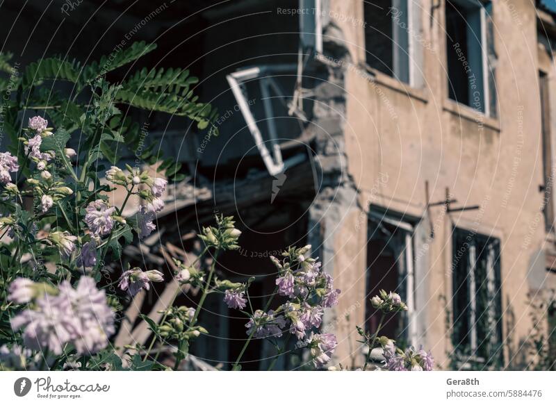 destroyed houses in a city lost in the war in Ukraine Chasiv Yar Dnepropetrovsk Dnipro Kharkov Kherson Odessa Poltava Sumy Zaporozhye abandoned army bomb