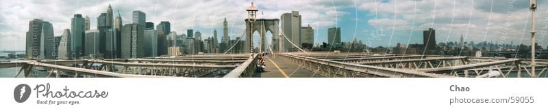 New York City Brooklyn Bridge Summer Town House (Residential Structure) High-rise USA