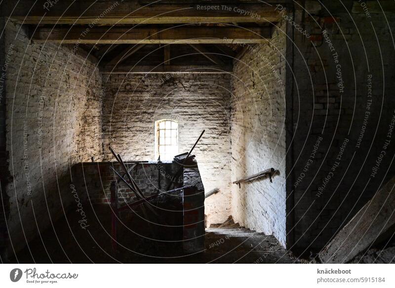 stairwell Staircase (Hallway) Stairs Light Banister Shadow Contrast House (Residential Structure) Wall (building) Building Barn