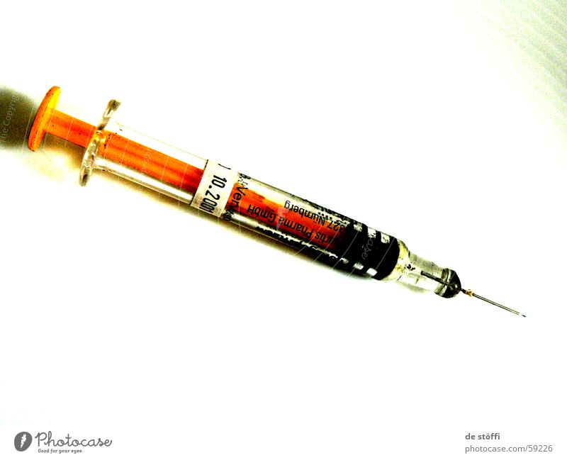 It's gonna sting a little! Syringe Doctor Dirty Sterile Consumption Style Creepy Pain Contrast Old Fear Hypodermic needle Sting