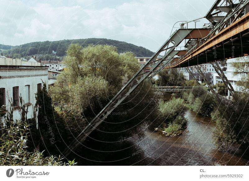 ut / only floating is more beautiful / wuppertal Wuppertal River Suspension railway Architecture Landscape Water Wuppertal suspension railway