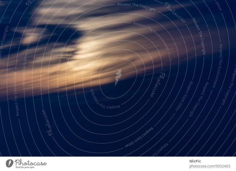 Moon behind veil clouds Moonrise Clouds cirrostratus clouds Sky Play of colours Painting and drawing (object) Is that art or can it be gone? Moonlight