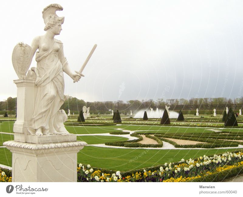 Europe Herrenhäuser Gardens Statue