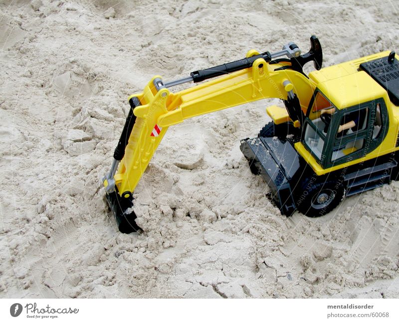 hard work in xs Excavator Toys Yellow Movement Dig Strong Machinery Construction site Spoon Playing Fill Bulldozer Sand Build Earth Logistics Wheel Hydraulic