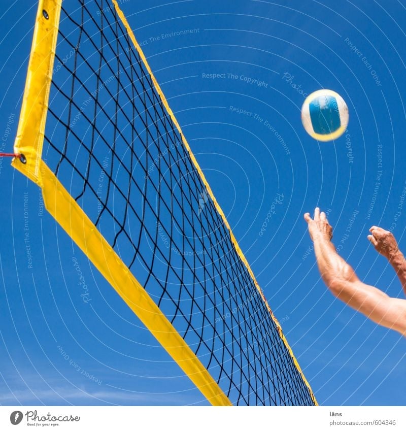 Summer on the beach ° l game set victory Leisure and hobbies Playing Summer vacation Sun Beach Sports Fitness Sports Training Ball sports Sportsperson