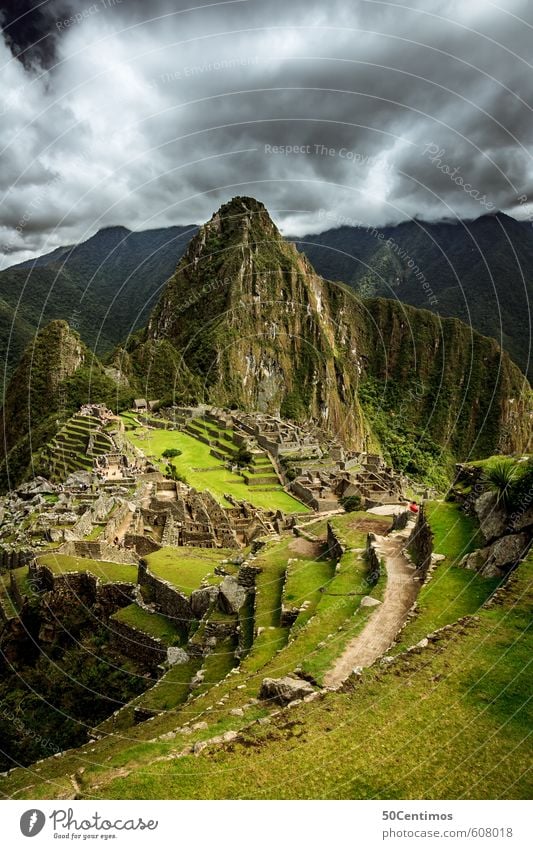 Clouds over the wonder of the world Machu Picchu Vacation & Travel Tourism Trip Adventure Far-off places Freedom Sightseeing City trip Mountain Climbing