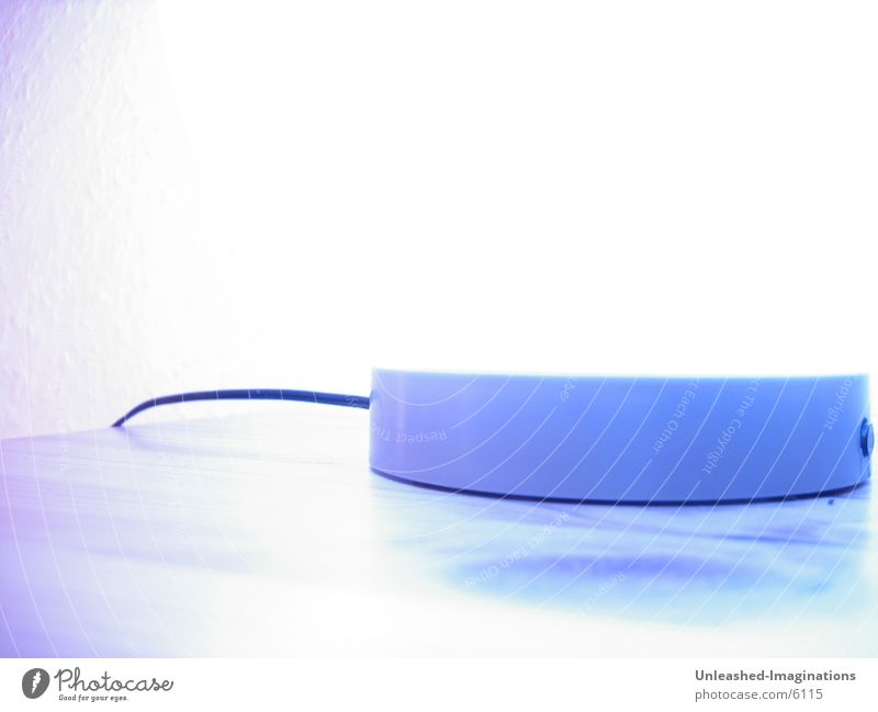 Shiftin Light Lamp Overexposure Long exposure Abstract Blue